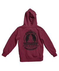 Thumbnail for We Three Kings Mono-Colour Back Printed Christmas Hoodie For Men and Women 8Ball