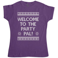 Thumbnail for Welcome To The Party Pal Womens Style T-Shirt 8Ball
