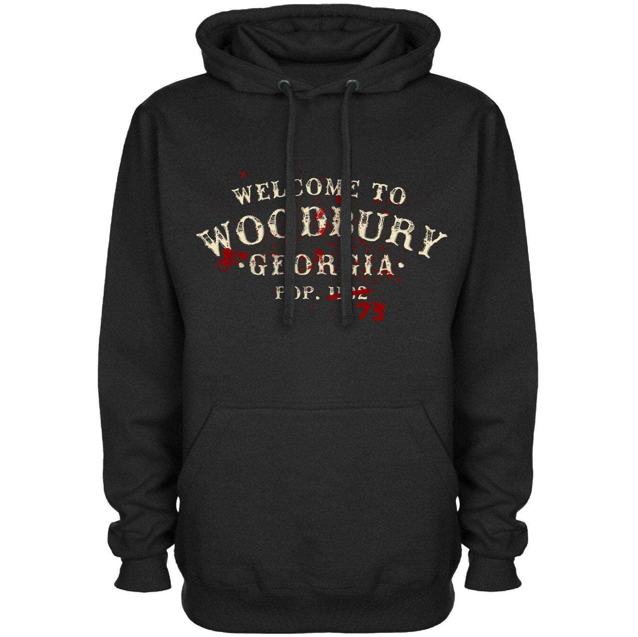 Welcome To Woodbury Unisex Hoodie 8Ball