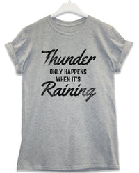 Thumbnail for When It's Raining Lyric Quote Unisex T-Shirt For Men And Women 8Ball