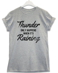 Thumbnail for When It's Raining Lyric Quote Unisex T-Shirt For Men And Women 8Ball