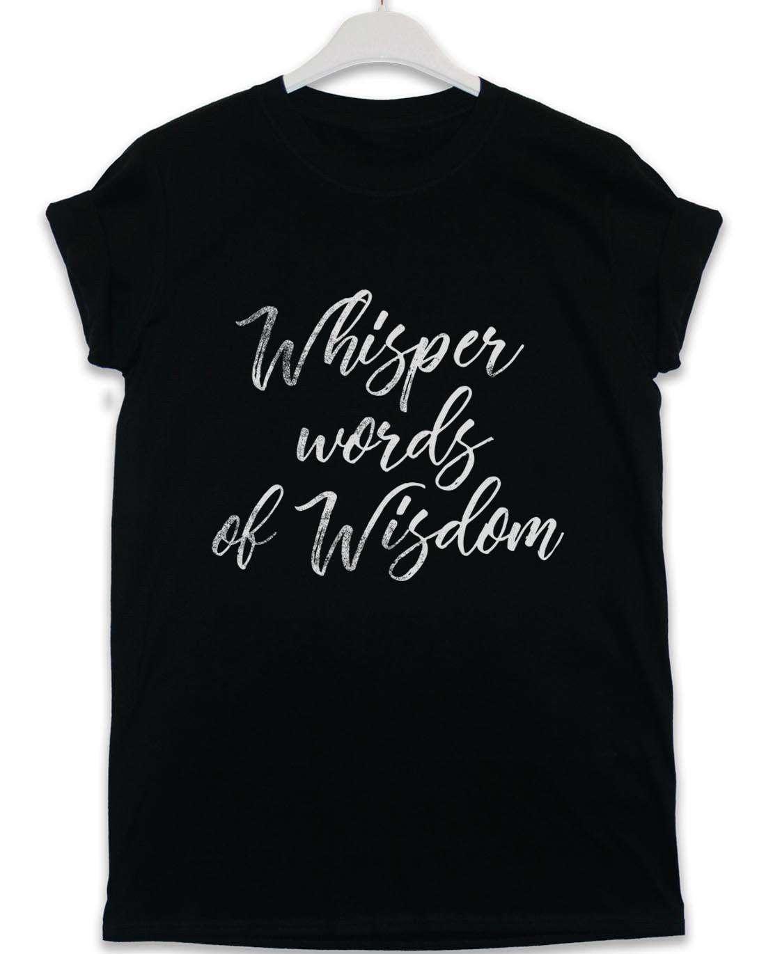 Whisper Words of Wisdom Lyric Quote Unisex T-Shirt For Men And Women 8Ball