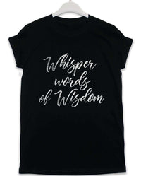 Thumbnail for Whisper Words of Wisdom Lyric Quote Unisex T-Shirt For Men And Women 8Ball