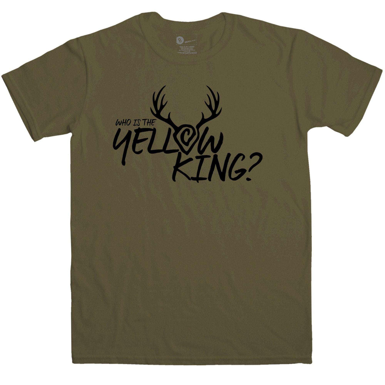 Who Is The Yellow King T-Shirt For Men 8Ball