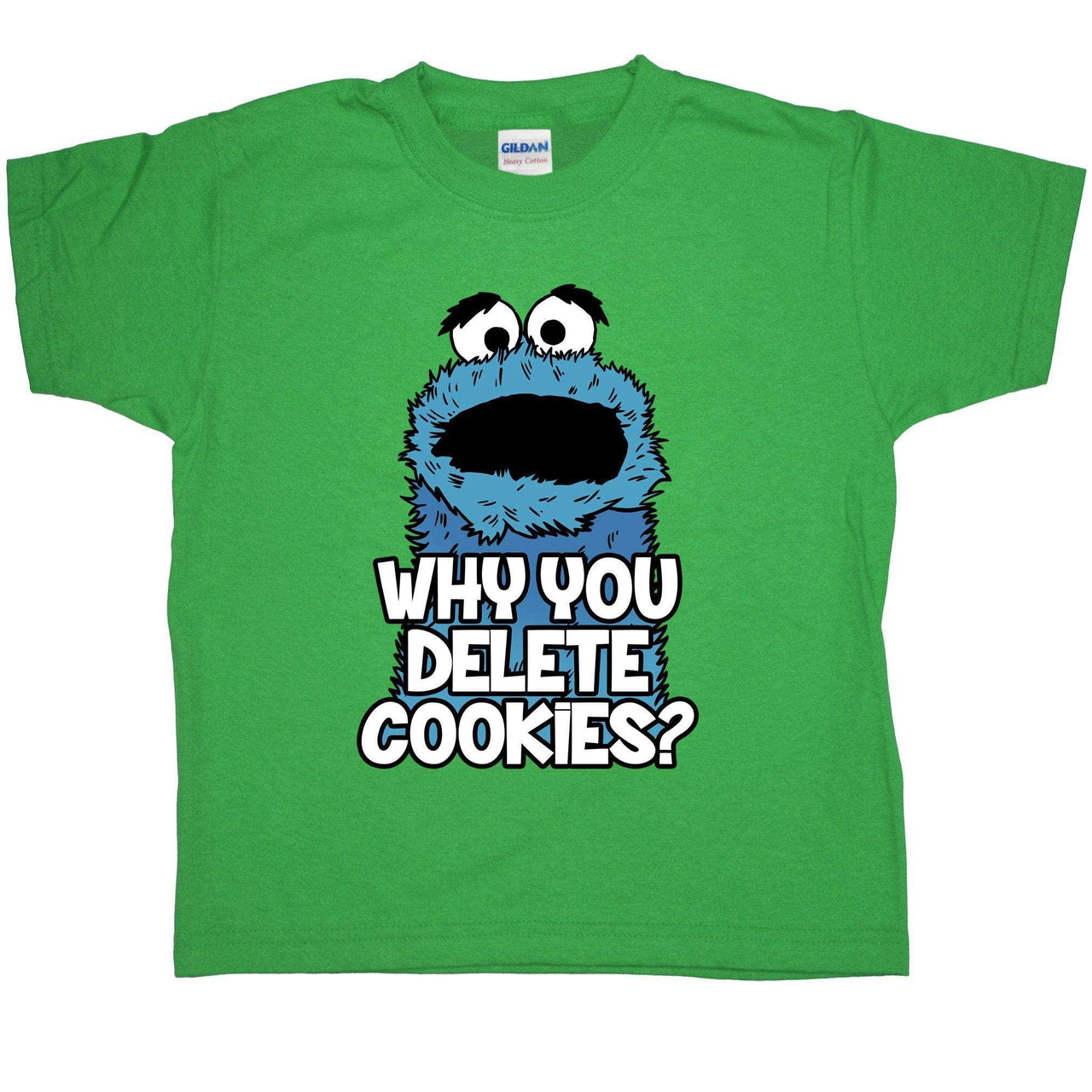 Why You Delete Cookies Kids T-Shirt 8Ball