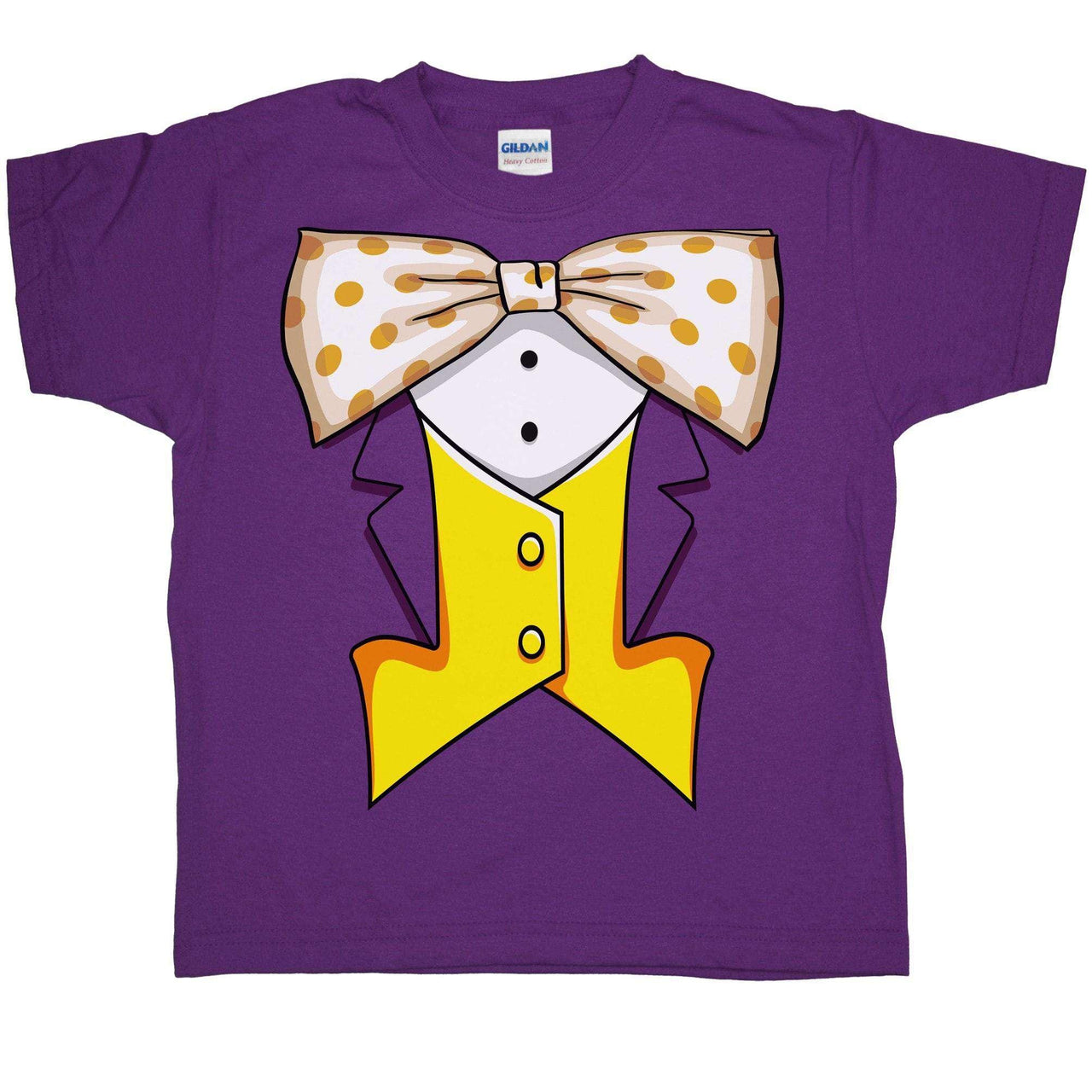 Willy Wonka Fancy Dress Childrens T-Shirt 8Ball