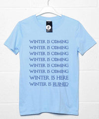 Thumbnail for Winter is Ruined Unisex Graphic T-Shirt For Men 8Ball