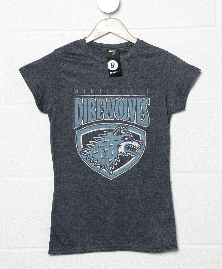 Winterfell Direwolves Womens T-Shirt 8Ball