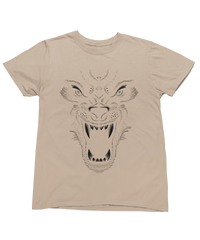 Thumbnail for Wolf Face Tattoo Design Adult Unisex Unisex T-Shirt 8Ball