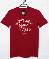 Thumbnail for Xmas Your Arse Slogan Unisex T-Shirt For Men And Women 8Ball