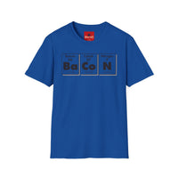 Thumbnail for Bacon Periodic Table T-Shirt in Royal Blue