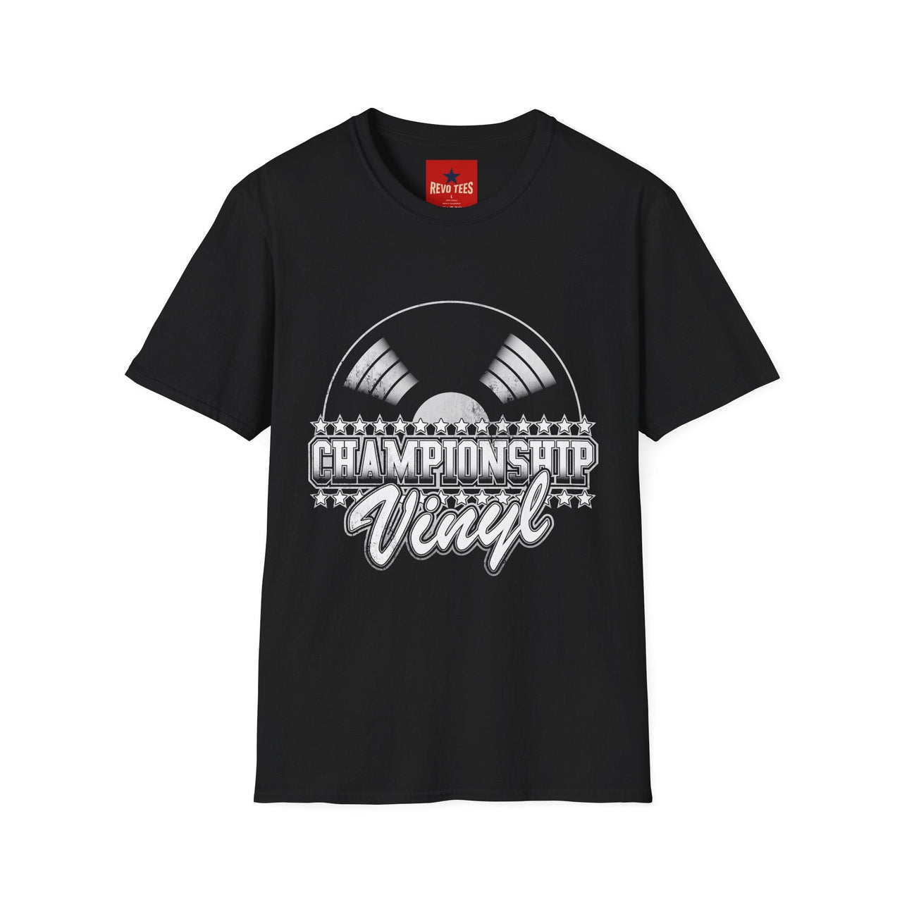 Championship Vinyl T-Shirt in Black