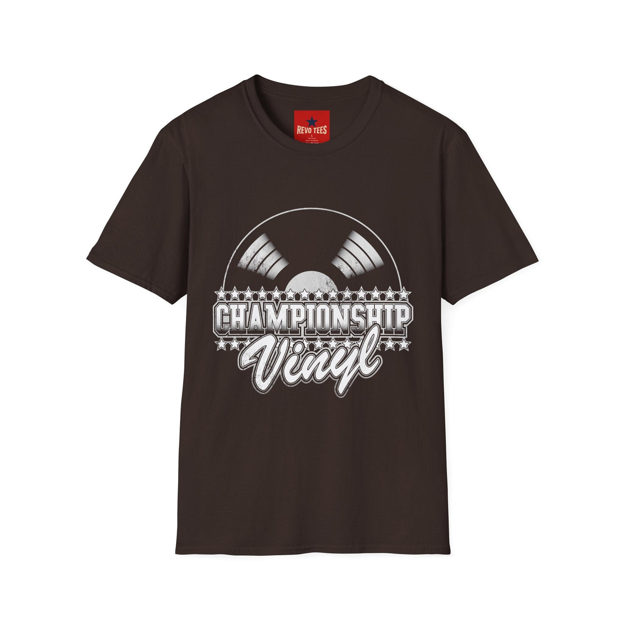 Championship Vinyl T-Shirt in Dark Chocolate