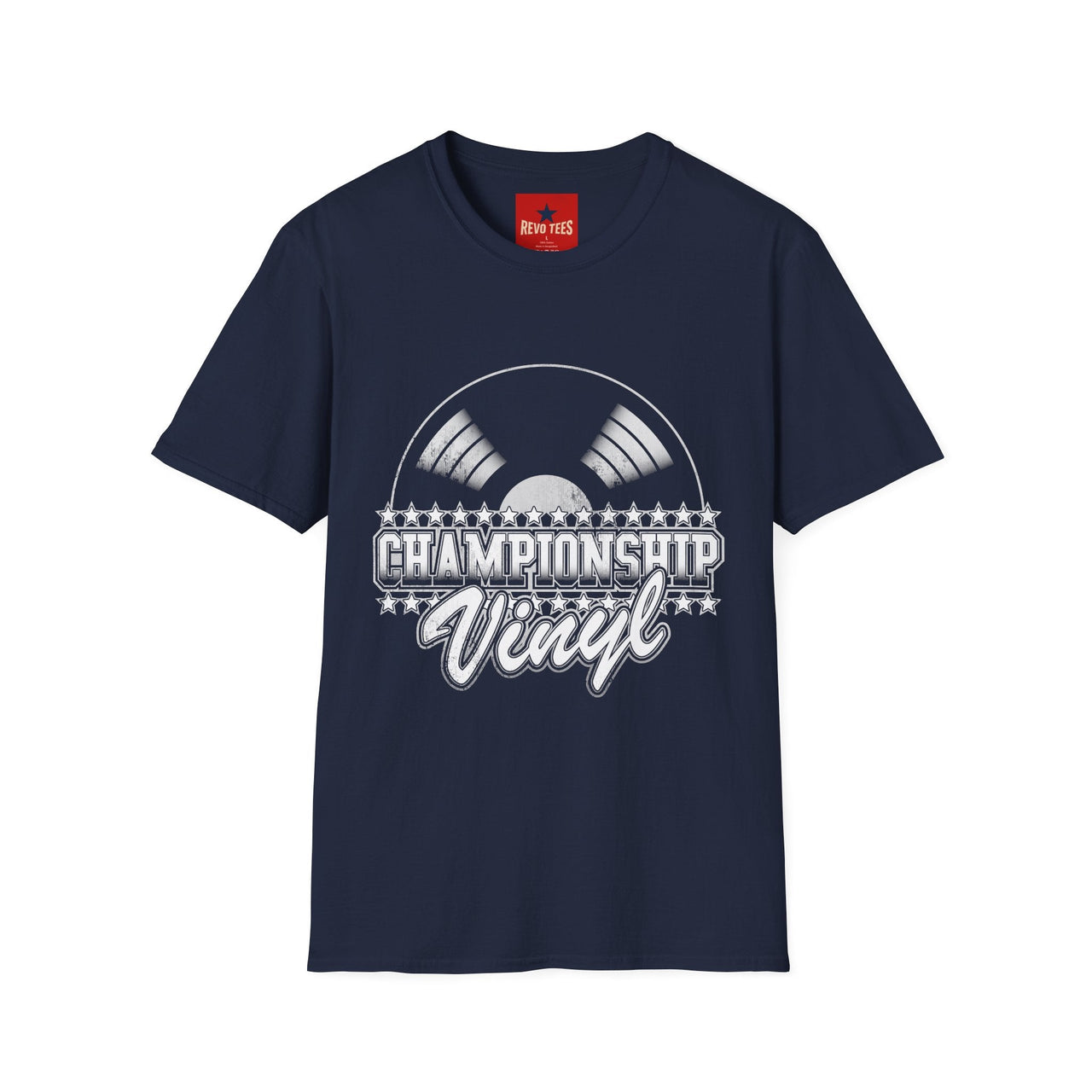 Championship Vinyl T-Shirt in Navy