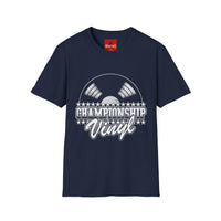 Thumbnail for Championship Vinyl T-Shirt in Navy