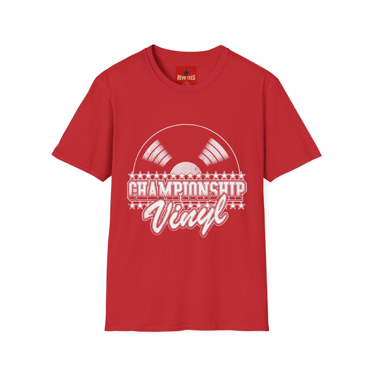 Championship Vinyl T-Shirt in Red