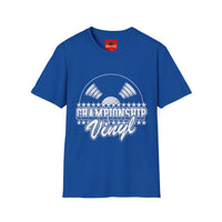 Thumbnail for Championship Vinyl T-Shirt in Royal Blue