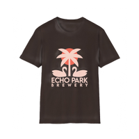 Thumbnail for Echo Park Brewery Colin From Accounts T-Shirt in Dark Chocolate flat mockup
