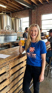 Thumbnail for Echo Park Brewery Colin From Accounts T-Shirt in Royal lifestyle image 4
