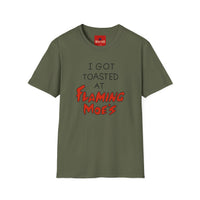Thumbnail for I Got Toasted At Flaming Moes T-Shirt in Military Green