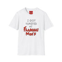 Thumbnail for I Got Toasted At Flaming Moes T-Shirt in White
