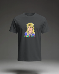 Thumbnail for Pat Sharp T-Shirt inspired by Fun House in Black flat mockup