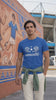 Football Couture Mexico 86 T-Shirt lifestyle video of man walking on a Mexico City street