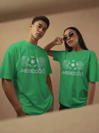 Mexico 86 Vintage Soccer Fan Favourite T‑Shirt — Retro World Cup Football Graphic Tee