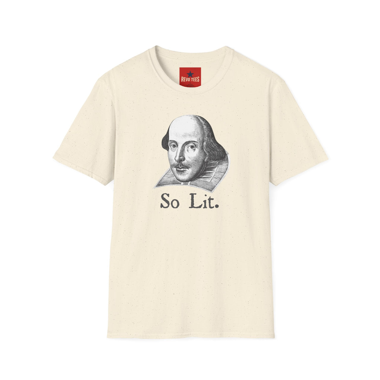 Shakespeare So Lit T-Shirt in Natural