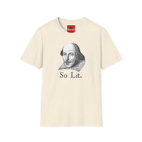 Thumbnail for Shakespeare So Lit T-Shirt in Natural