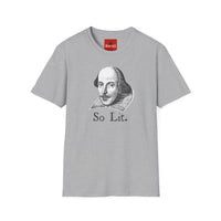 Thumbnail for Shakespeare So Lit T-Shirt in Sport Grey