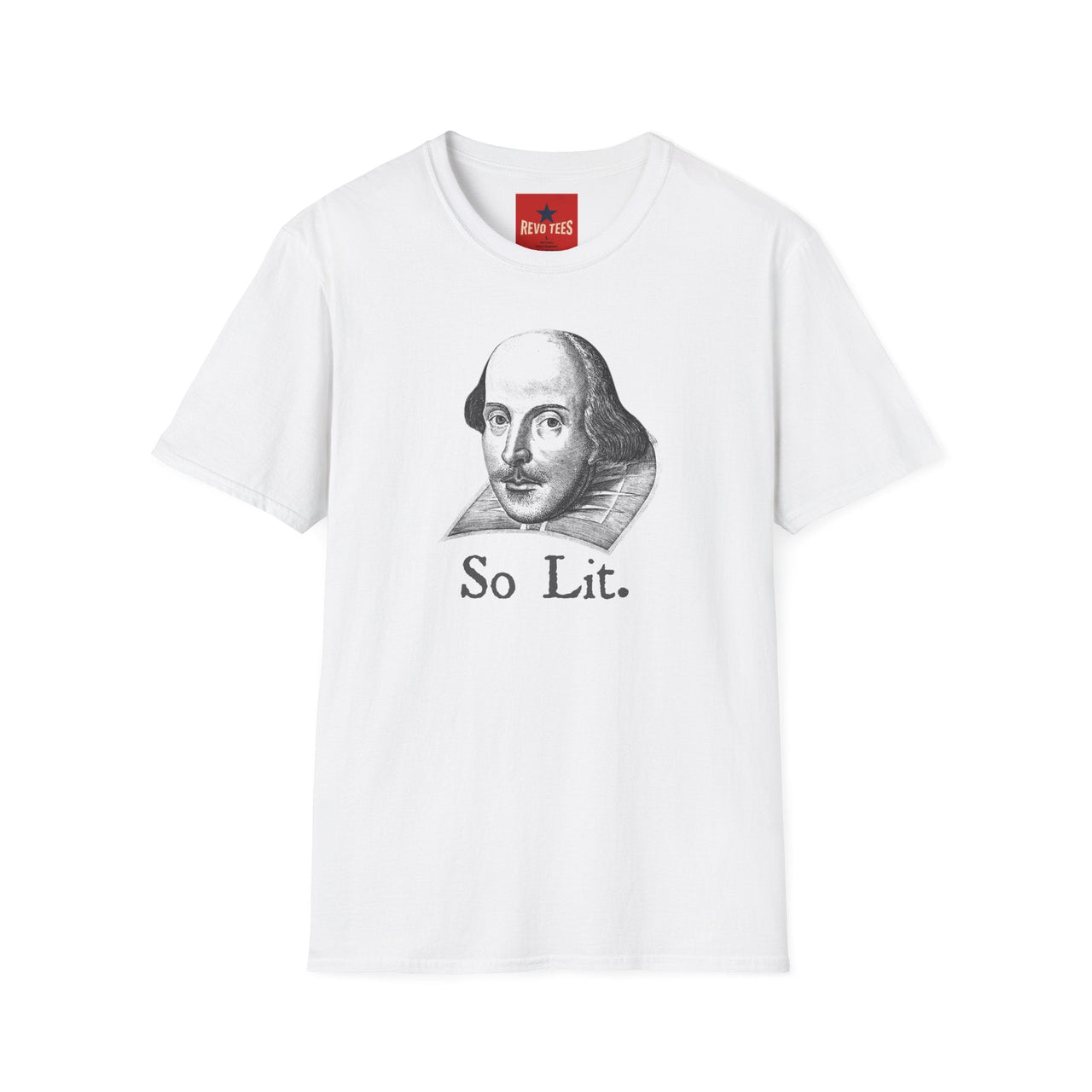 Shakespeare So Lit T-Shirt in White