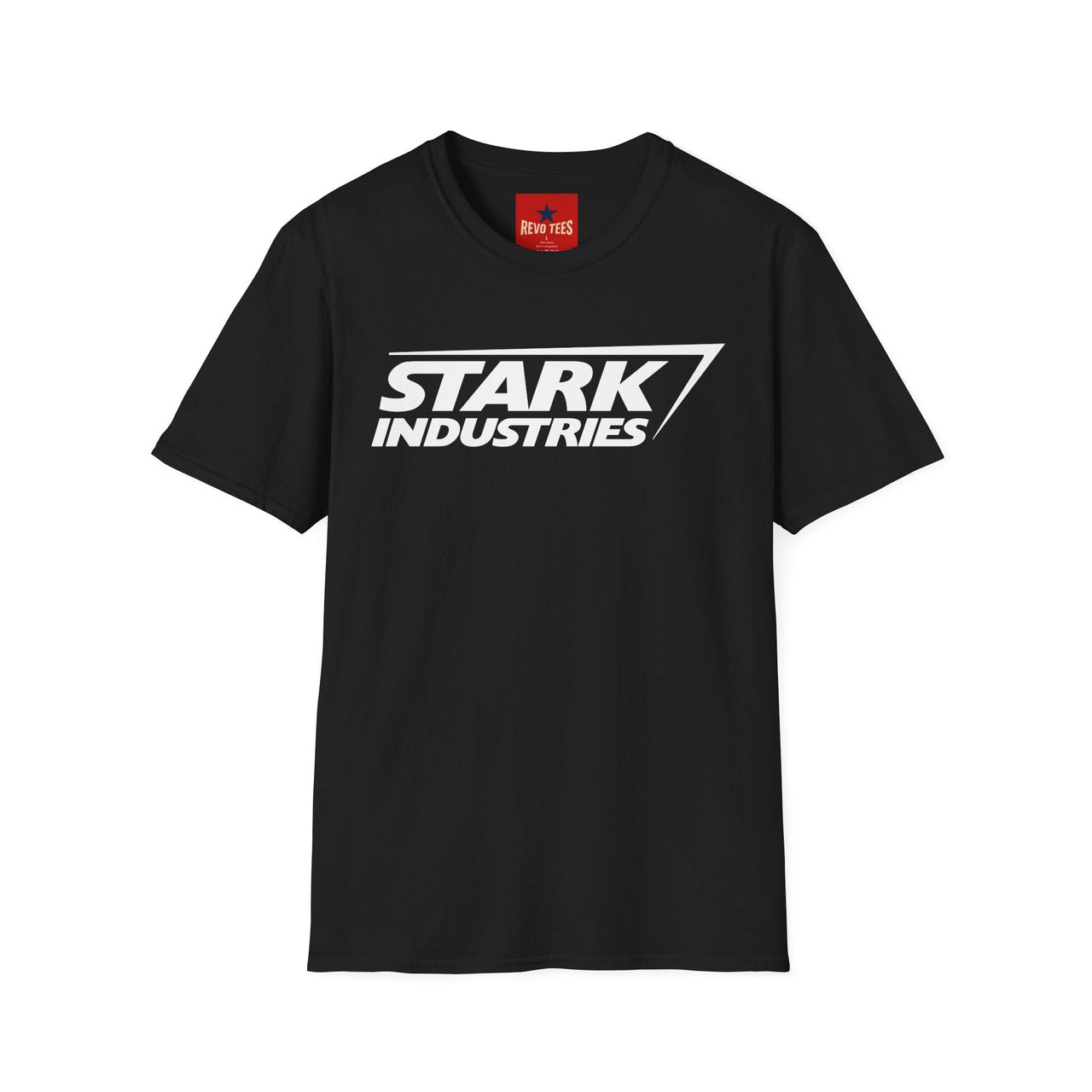 Stark Industries logo T-shirt in Black
