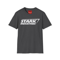 Thumbnail for Stark Industries logo T-shirt in Dark Heather