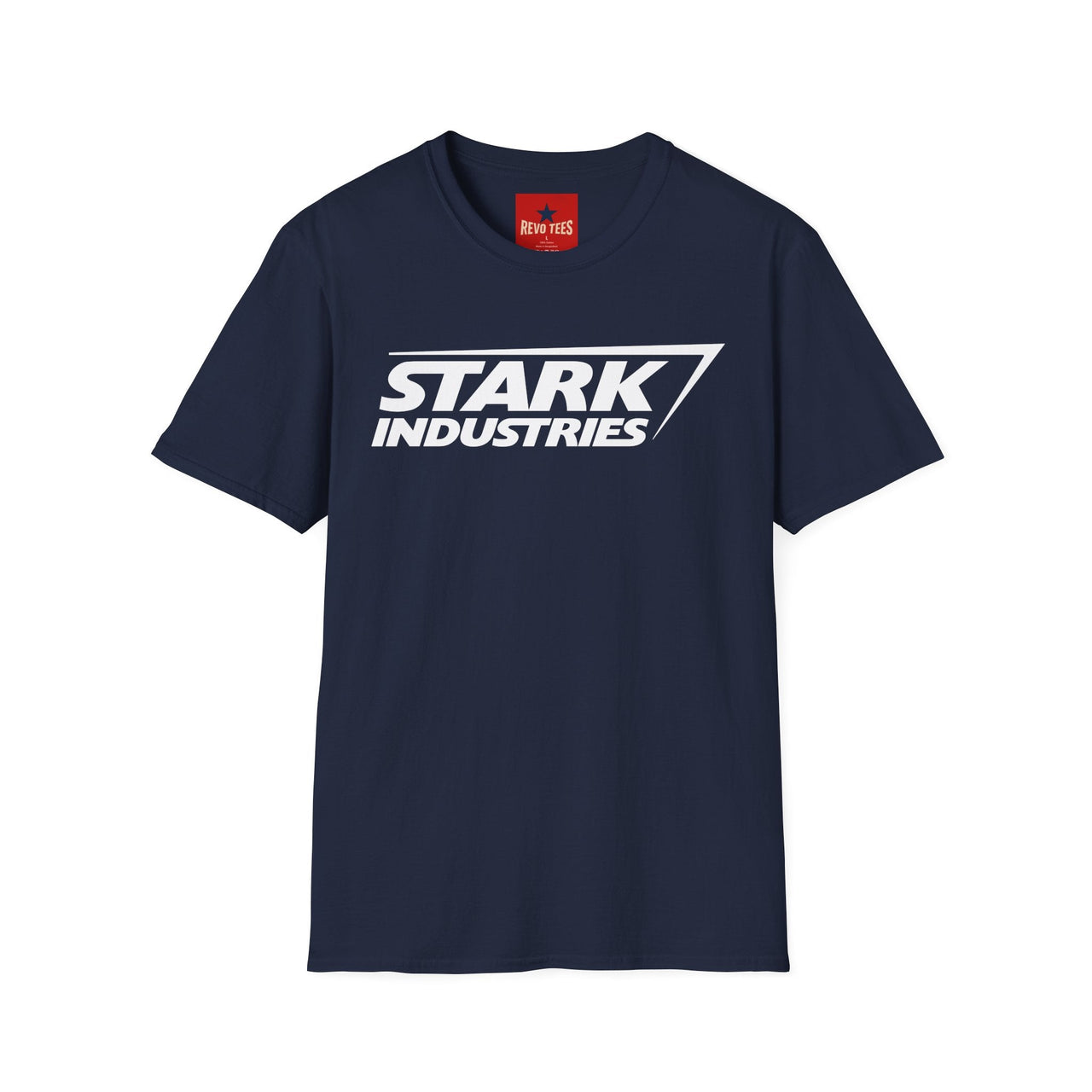 Stark Industries logo T-shirt in Navy