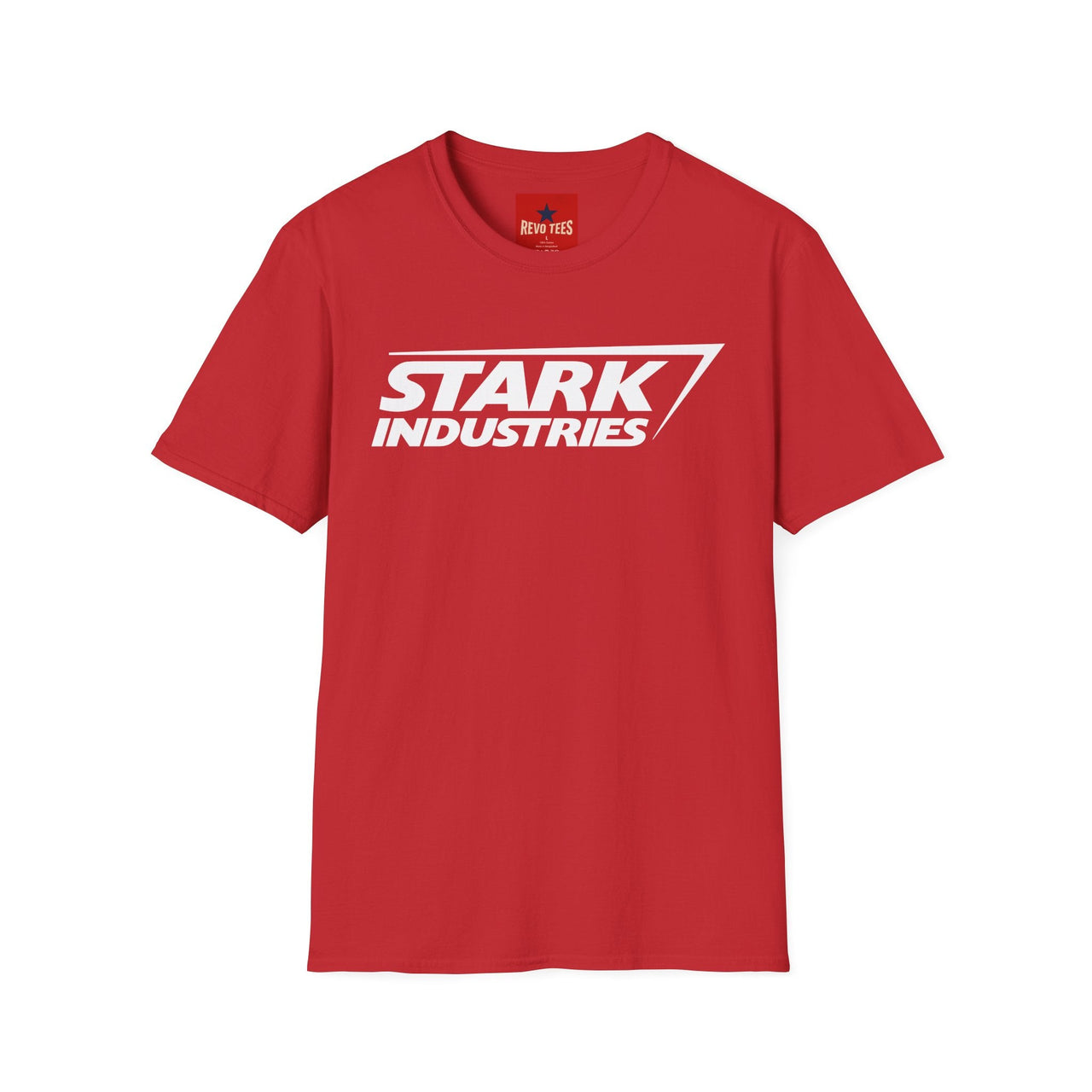 Stark Industries logo T-shirt in Red