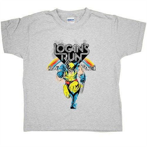 Wolverine Logan On The Run Kids T-Shirt 8Ball