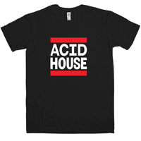 Thumbnail for Acid House Logo T Shirt - 8Ball
