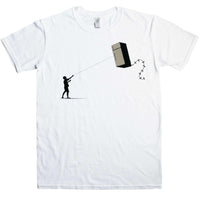 Thumbnail for Banksy T Shirt - Fridge Kite